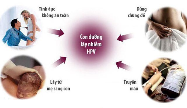 HPV lây truyền qua đường nào?