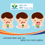 Bệnh viện nhi trung ương giải đáp thắc mắc về bệnh tay chân miệng