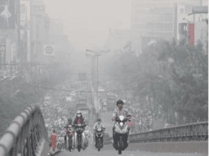 Ô nhiễm bụi ở Hà Nội